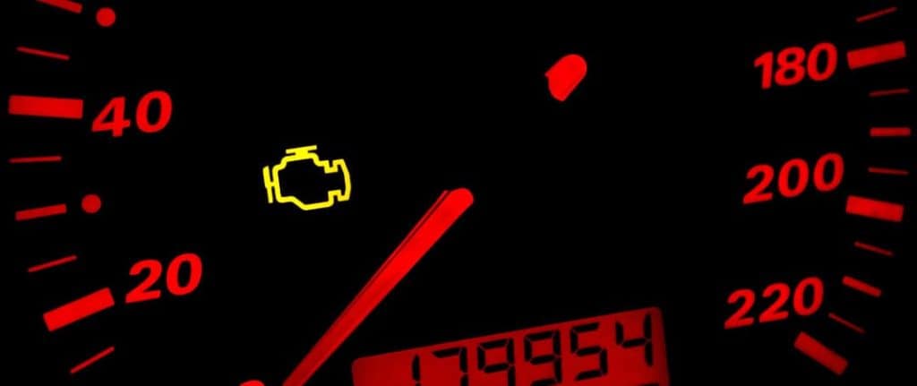 check engine light goes off by itself