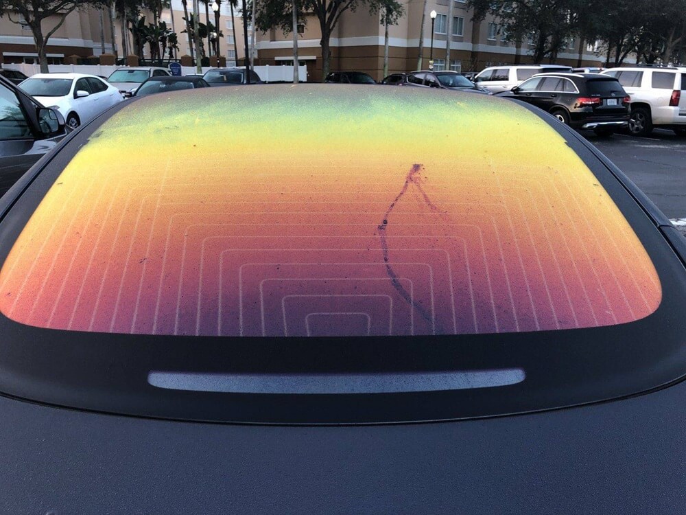 Defog Tesla Windshield