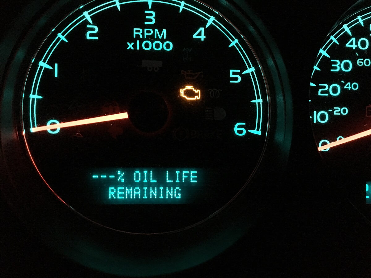 0% Oil Life