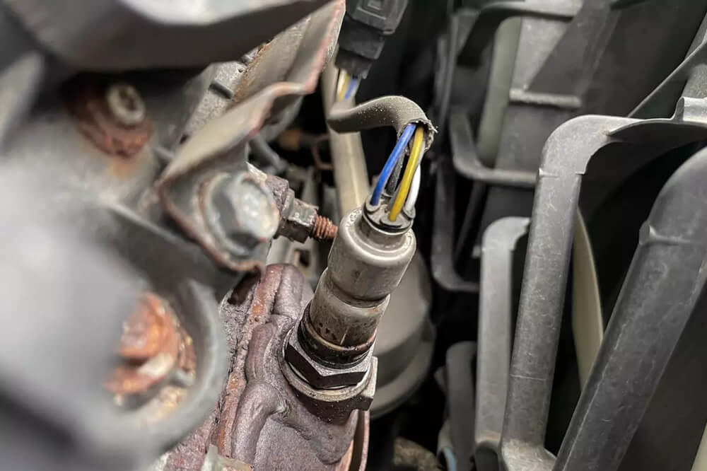 Faulty Catalytic Oxygen Sensor