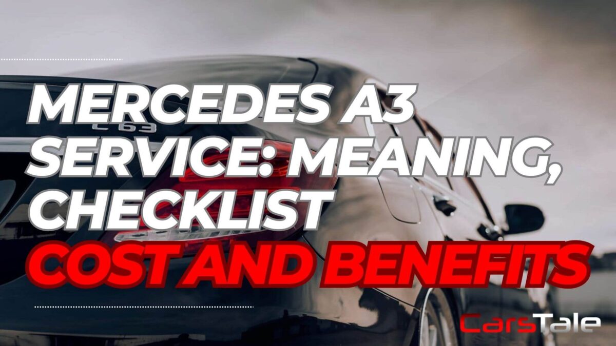 Mercedes A3 Service Kosten