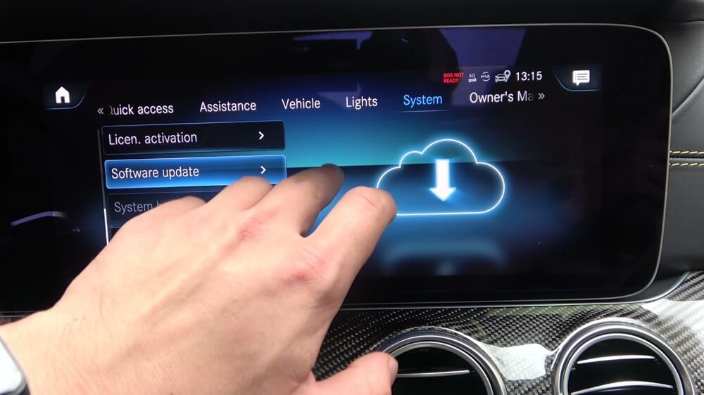 Mercedes Software Update