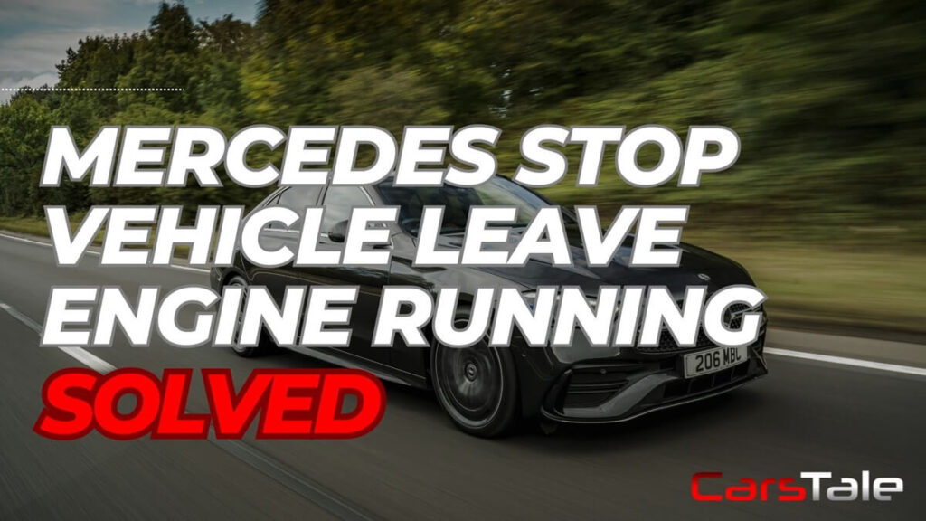 Stop Vehicle Leave Engine Running