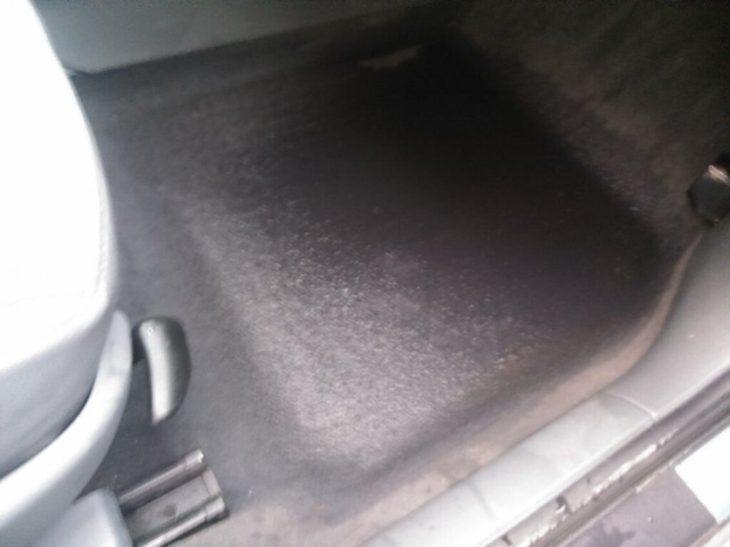 passenger side floor wet when it rains