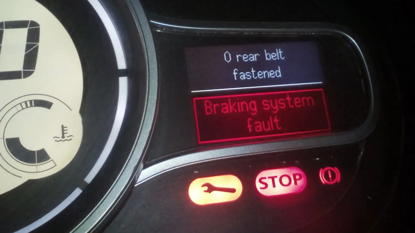 Braking System Fault