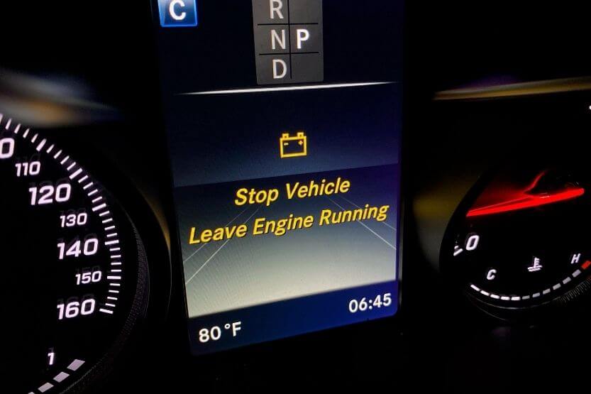 Stop Vehicle Leave Engine Running