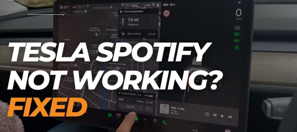 Tesla Spotify Not Working