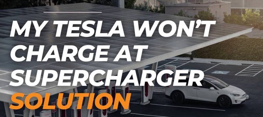 Tesla Won't Charge At Supercharger