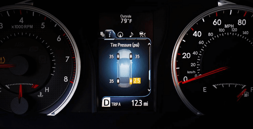 Tire Pressure Display