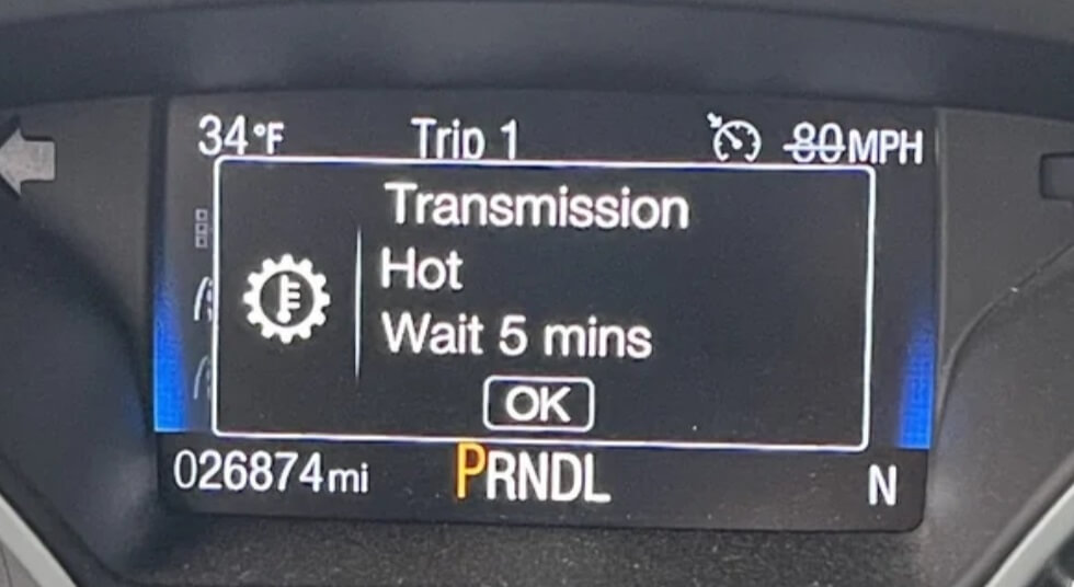 Transmission Hot Message